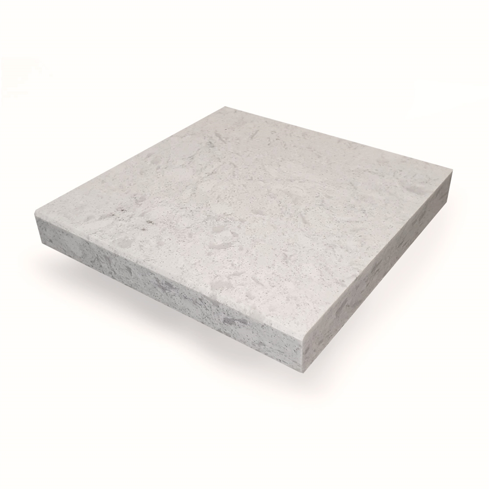 Fusion White Kompositt stein bordplate på mål