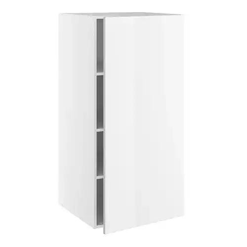 Garderobeskap 60-70 cm bredde - Chicago White High Gloss