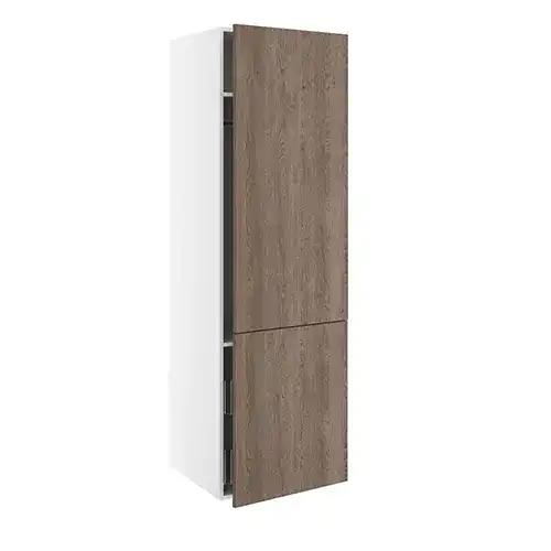 Garderobeskap 180-195 cm høyde - Cleveland Grey Oak