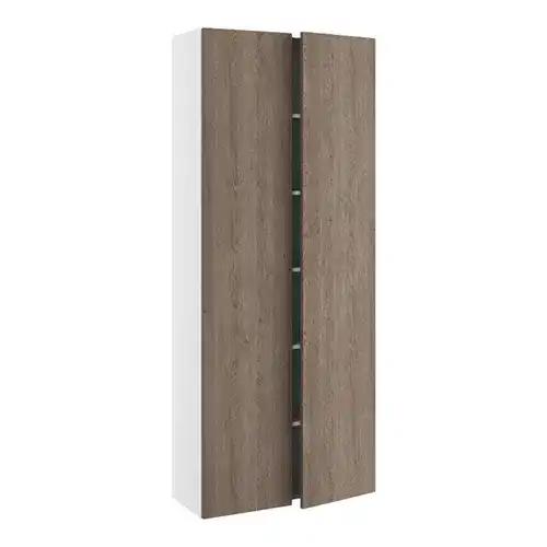 Garderobeskap 30-35 cm dybde - Cleveland Grey Oak