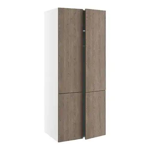 Garderobeskap 80-90 cm bredde - Cleveland Grey Oak