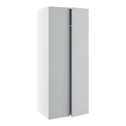 Garderobeskap 100-110-120 cm bredde - Plano Grey