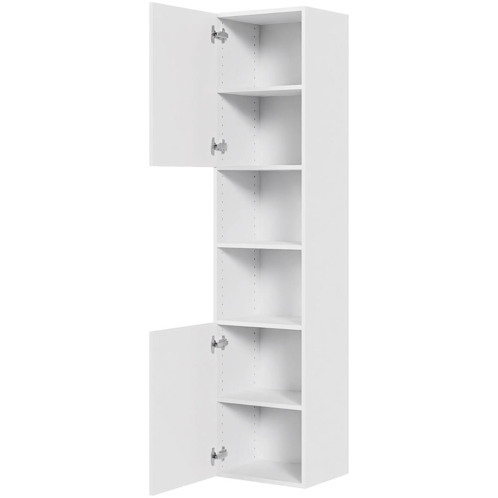 Bad korpus 40 cm med 5 hyller og 2 dører