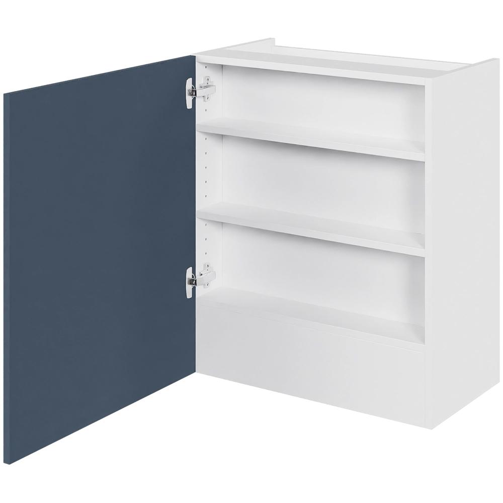 Avtrekkshette 60 cm med 2 hyller og dörfront