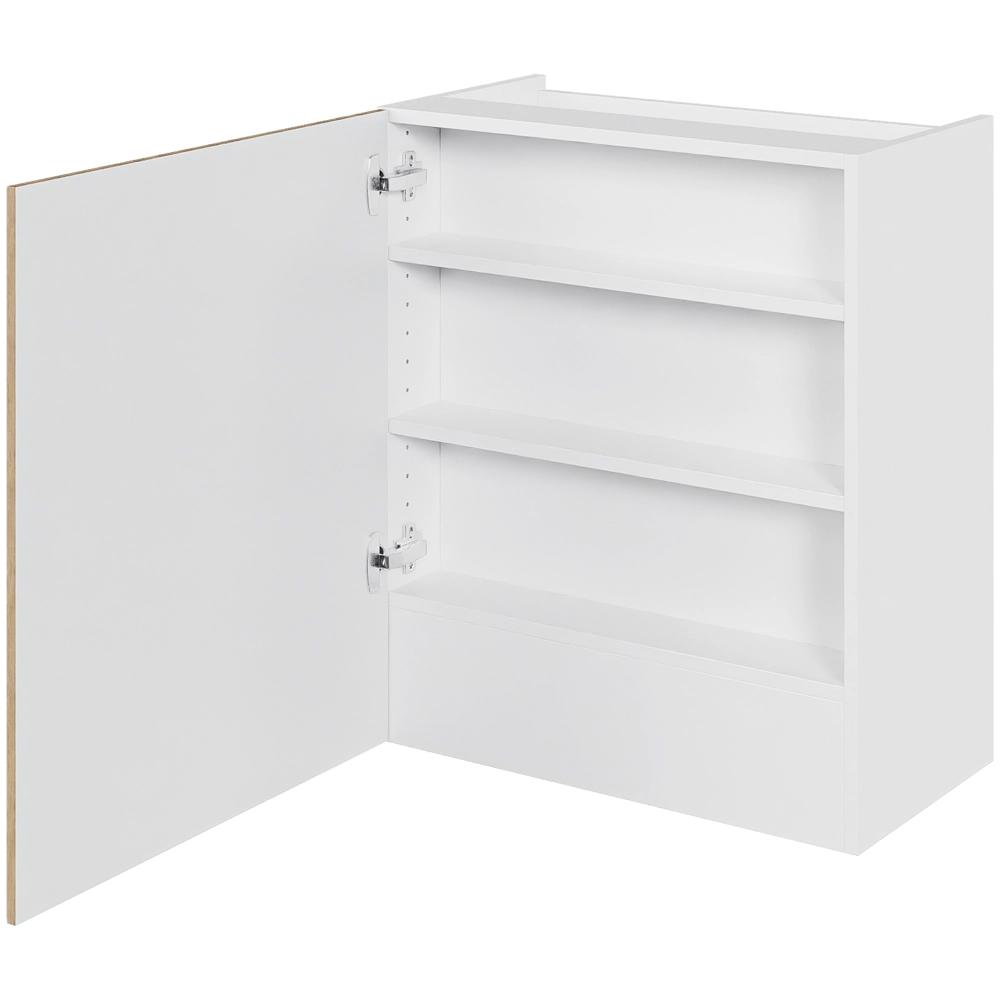 Avtrekkshette 60 cm med 2 hyller og dörfront