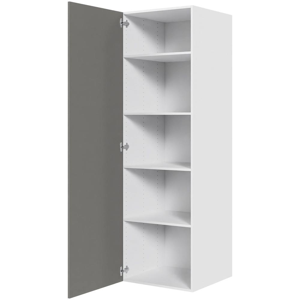 Kjøkkenhylleskap i Cibo Grigio H: 195,2 cm D: 60,0 cm - 1 korpus inkludert 4 dörfront - Bredde: 60 cm