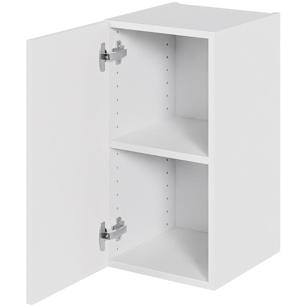 Kjøkken korpus i Malt Hvit Front lav H: 57,6 cm D: 34,0 cm - 1 dörfront inkludert 1 hylle - Bredde: 30 cm