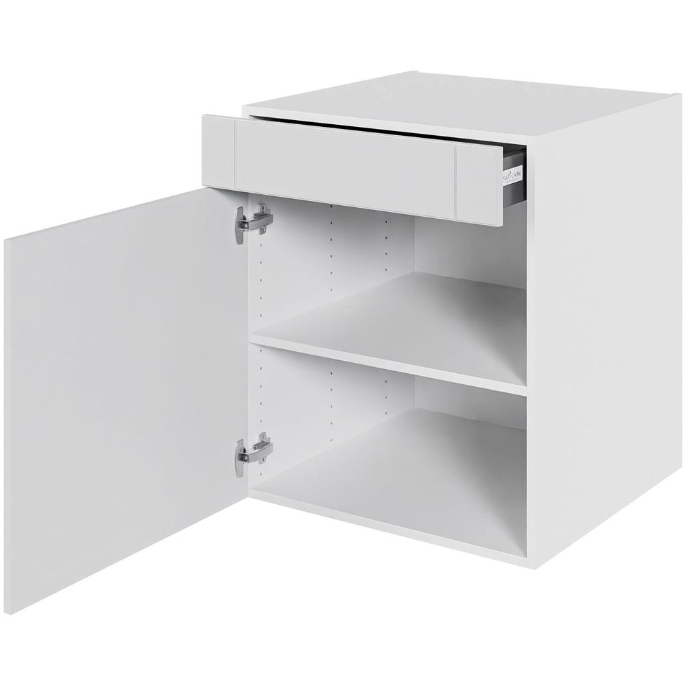 Kjøkkenhylleskap i Romantik H: 70,4 cm D: 60,0 cm - 1 korpus &amp; skuff full dörfront /soft close - Bredde: 60 cm