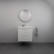 BADSÆT 62 CM Hvid Marmorvask