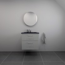 BADSÆT 62 CM Sort Granitex vask