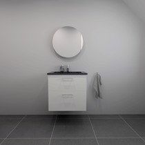 BADSÆT 62 CM Sort Granitex vask