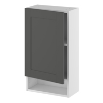 Badoverskab, 572mm låge, 2 hylder, åben nederst. H:704 B:300 D:200