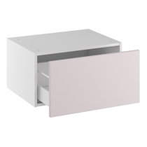 Badvaskeskab, lav, 2 skuffer. H:320 B:600 D:450