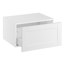 Badvaskeskab lavt m/1 skuffe H:320 D:450 B:600