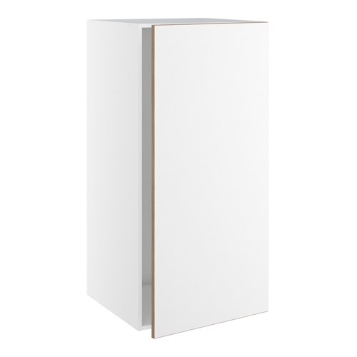 Skap for montering av kjøleskap med flatt hengsel (dør-på-dør) - Oregon White/Natural Oak