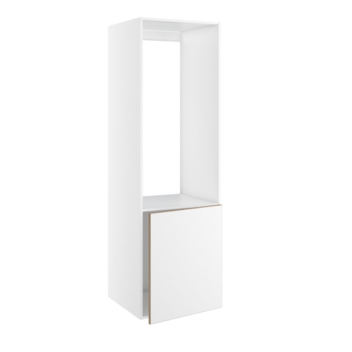 Skap for frittstående kjøleskap - Oregon White/Oak Nature