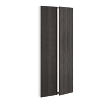 Installationsramme, m/dobbelt låger (leveres usamlet). H:1952 B:800 D:110