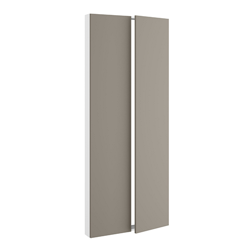 Installationsramme, m/dobbelt låger (leveres usamlet). H:1952 B:800 D:123
