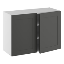Overskab, m/dobbelt låger, 2 hylder. H:576 B:600 D:320