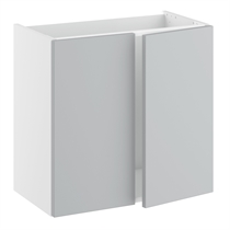 Badvaskeskab lavt slimline 2 låger H:576 D:320 B:600
