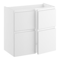 Badvaskeskab lavt slimline 2 låger H:576 D:320 B:600