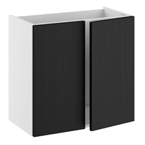 Badvaskeskab lavt slimline 2 låger H:576 D:320 B:600