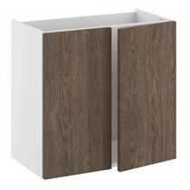 Badvaskeskab lavt slimline 2 låger H:576 D:320 B:600