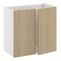 Badvaskeskab, Slimline, m/dobbelt låger. H:576 B:600 D:320