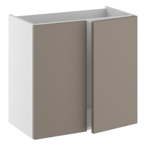 Badvaskeskab, lav, Slimline, m/dobbelt låger. H:576 B:600 D:320