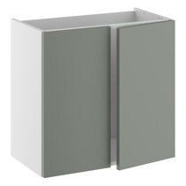 Badvaskeskab, lav, Slimline, m/dobbelt låger. H:576 B:600 D:320